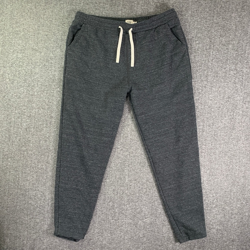 Flint And Tinder Sweatpants Men Extra Large Gray Stretch Drawstring Jogger